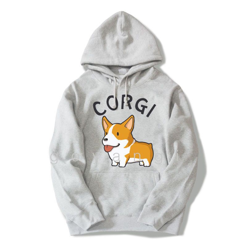 Áo hoodie goyangi Corgi Cute oversize phong cách hàn quốc