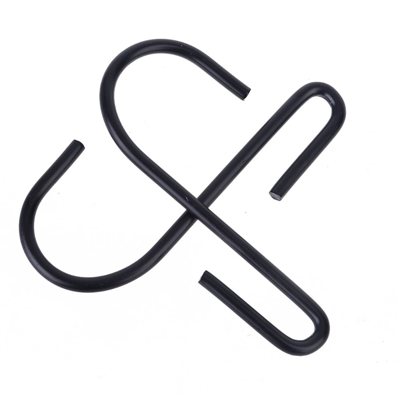 Set 10 Móc Treo Đồ Hình Chữ S Bằng Thép Không Gỉ