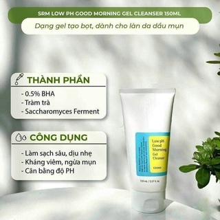 (Chính Hãng) Sữa Rửa Mặt Cosrx 150ml - Mẫu Mới