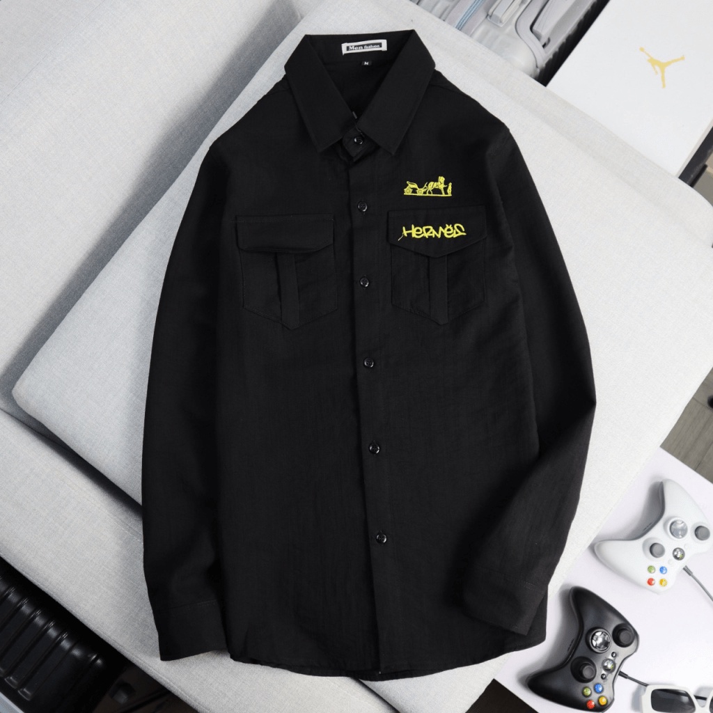 (HCM) ÁO SƠ MI NAM DÀI TAY PHONG CÁCH HOTTREND , PHONG CÁCH HÀN QUỐC ĐẲNG CẤP - LUXURY KM FASHION