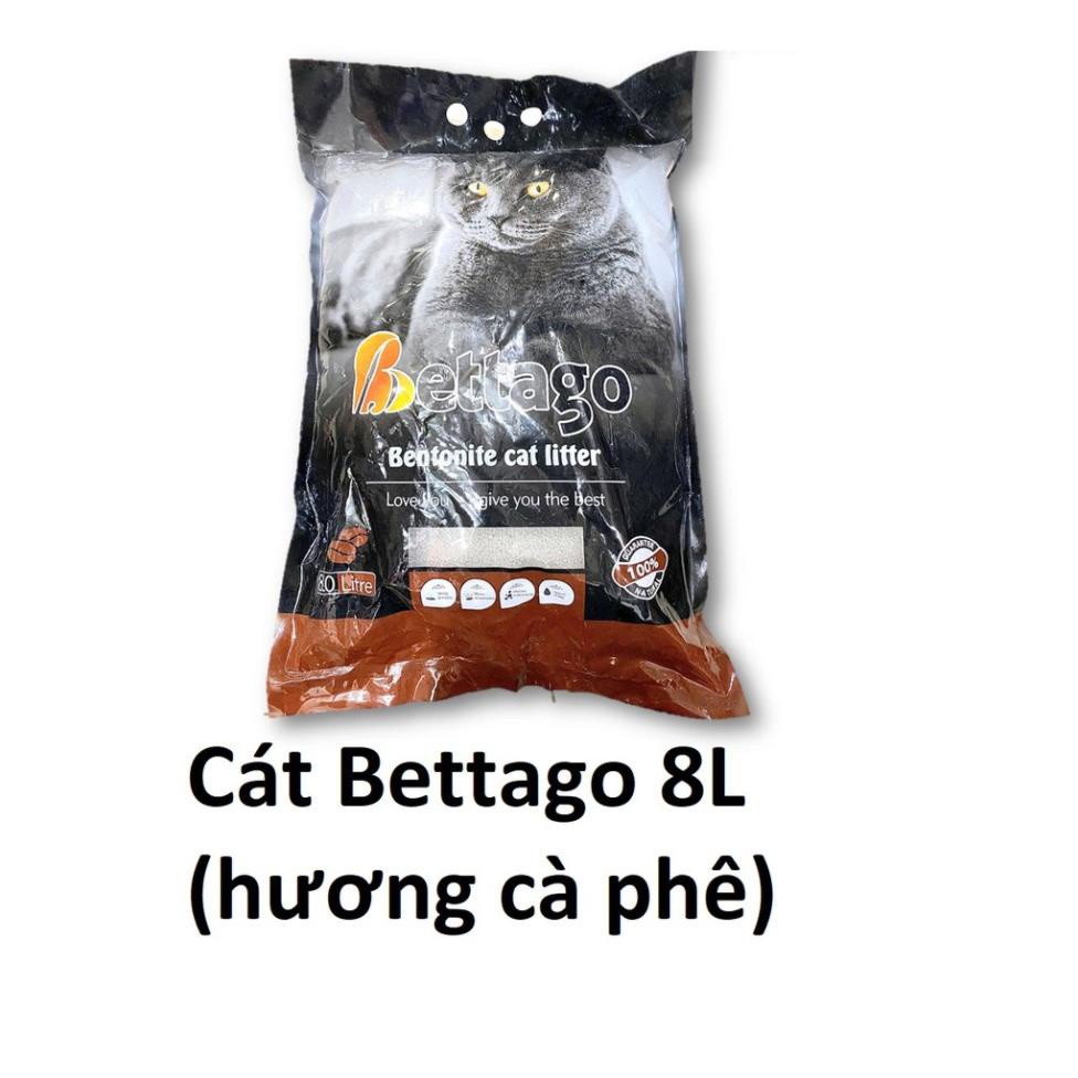 (Bán theo cân) Cát mèo 3 loại Betago - Genki &amp; Pettosand  cát vệ sinh mèo đất sét ít bụi