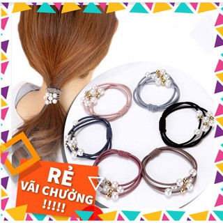 [ Siêu Rẻ] Dây Cột Tóc Buộc Tóc Đẹp Hót Hít