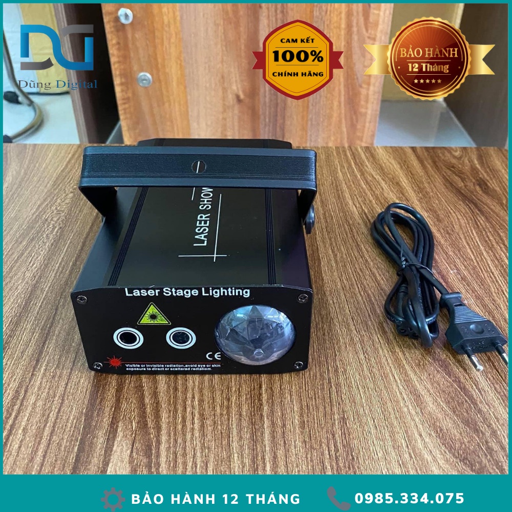 Đèn Chiếu Laser Màng Ảo 3in1 Phiên Bản V3 Dùng Cho Sân Khấu Phòng Bay Phòng Karaoke ...