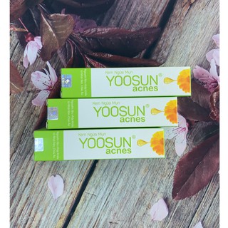 [CHÍNH HÃNG] Kem ngừa mụn YOOSUN ACNES 15g - XẸP MỤN NGAY, BAY THÂM SẸO
