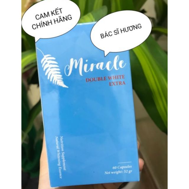 [ CHÍNH HÃNG] VIÊN UỐNG TRẮNG DA MIRACLE