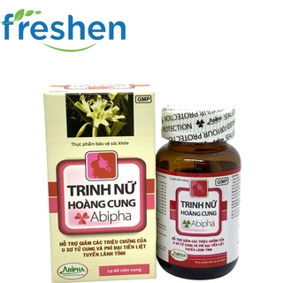 Trinh Nữ Hoàng Cung Abipha 60 Viên hỗ trợ phòng ngừa U vú, u nang buồng trứng, u xơ tử cung, u xơ tuyến tiềƞ liệt