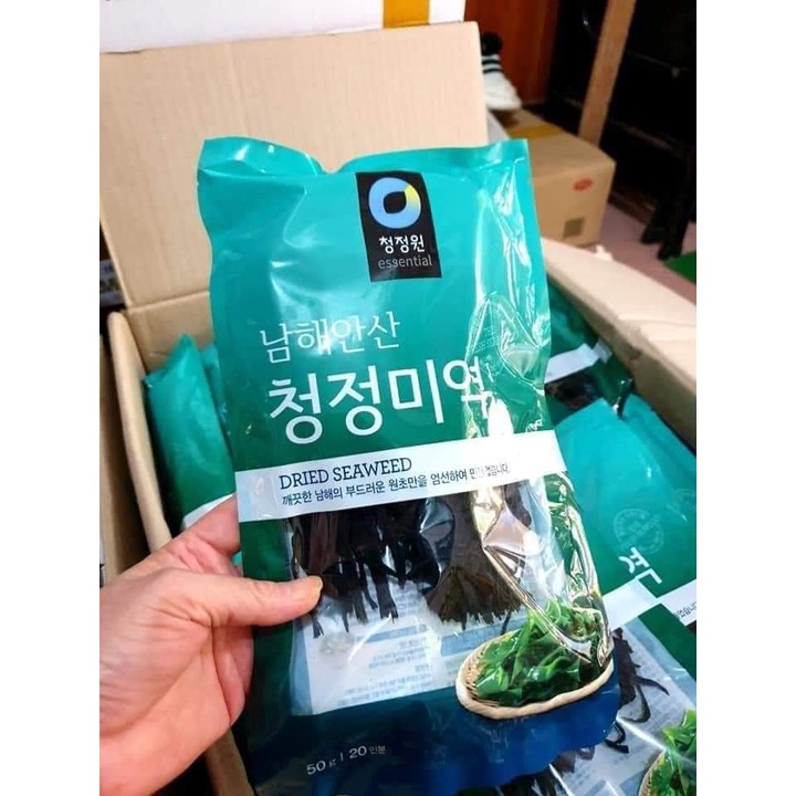 Rong biển khô Daesang nấu canh Hàn Quốc 25gr