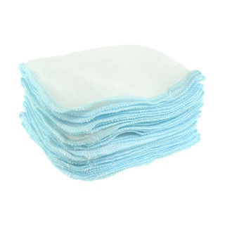 Khăn sữa gạc lớn 5 lớp Nanio (26x35cm)_Bịch 10 khăn (A0094)