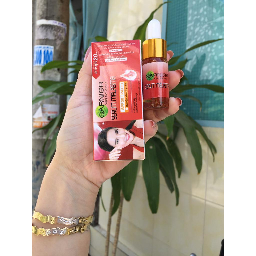 [Ảnh thật] serum dưỡng trắng da garnier thái lan chính hãng