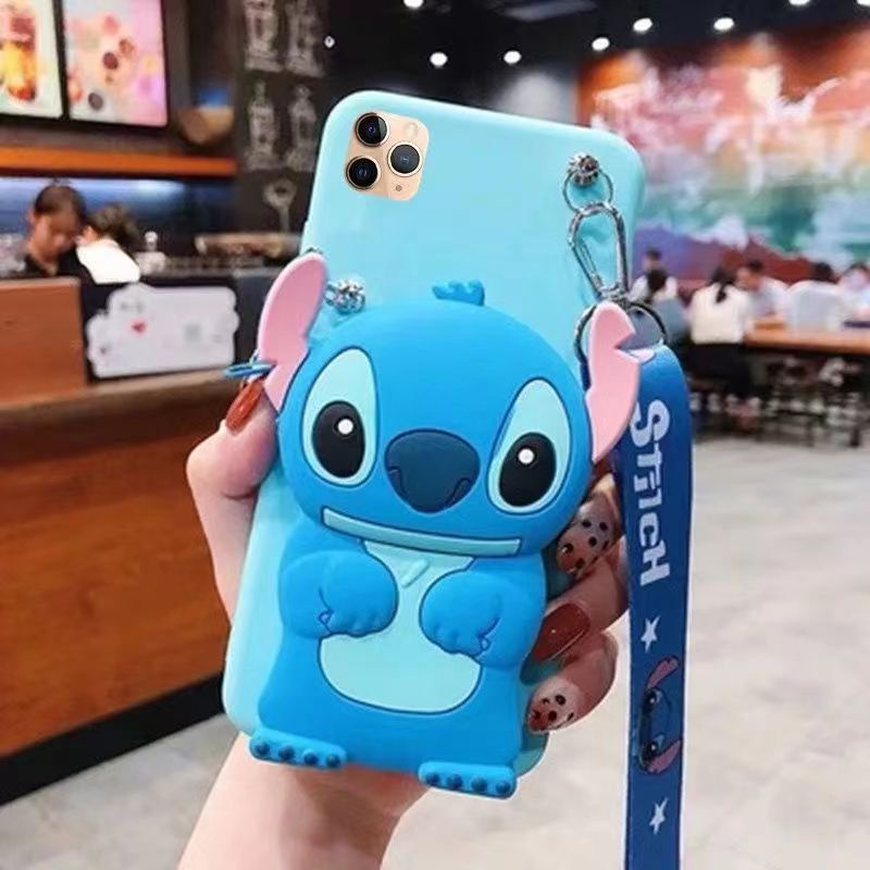 Ốp Điện Thoại Có Ví Hoạt Hình Cho ViVO Y11 Y20 Y12S Y20S Y11S Y12 Y3 Y15 Y17 Y30 Y50 Y33S Y21S Y21-20 Y76 Y76S-5G Y74S