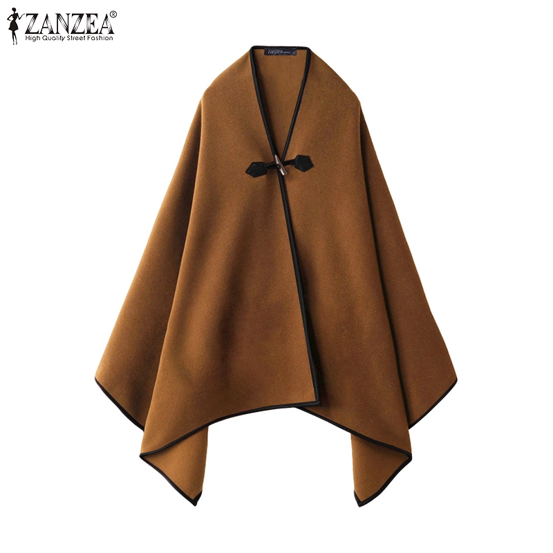 ZANZEA Áo choàng dáng dài phong cách hợp thời trang cho nữ | BigBuy360 - bigbuy360.vn