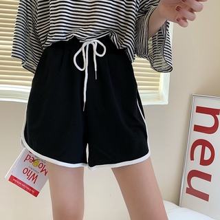 Quần short ống rộng lưng thun tập thể thao cho nữ 2021