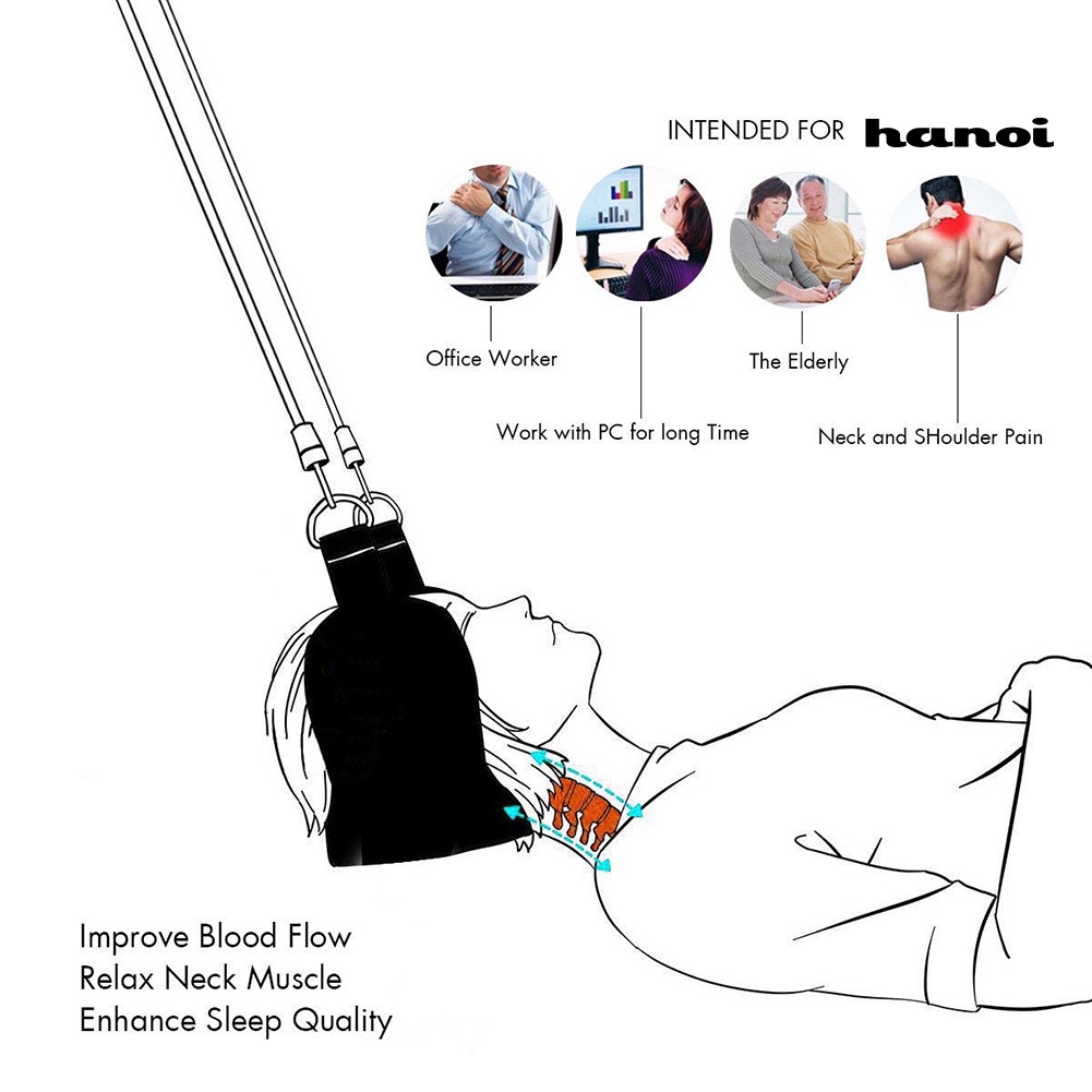 Võng kê cổ thư giãn giảm đau thiết kế nhỏ gọn tiện dụng