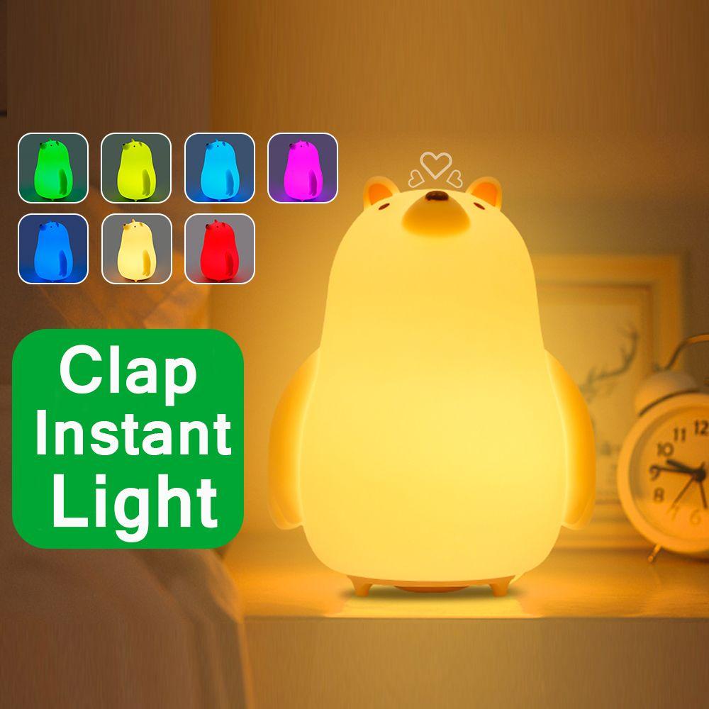 YNATURAL Đèn Ngủ Cảm Ứng Chạm Có Thể Sạc Lại