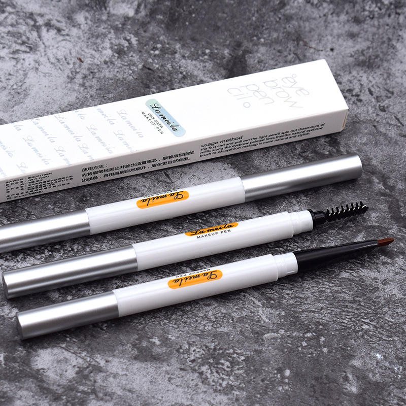 Bút kẻ lông mày hai đầu trang điểm tự nhiên lâu trôi chống nhòe chống thấm nước