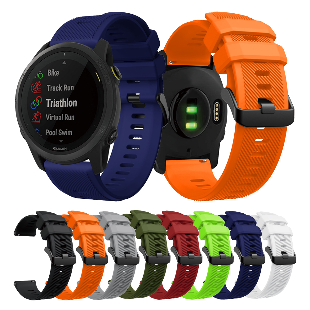 Dây Đeo Silicon Thay Thế Dành Cho Đồng Hồ Thông Minh Garmin Forerunner 745