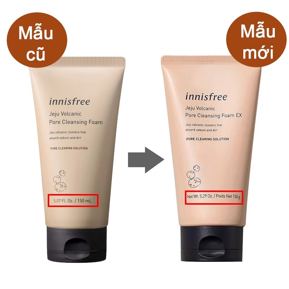 Sữa Rửa Mặt Innisfree Tro Núi Lửa Sữa Rửa Mặt Innisfree Giảm Mụn150ml | BigBuy360 - bigbuy360.vn