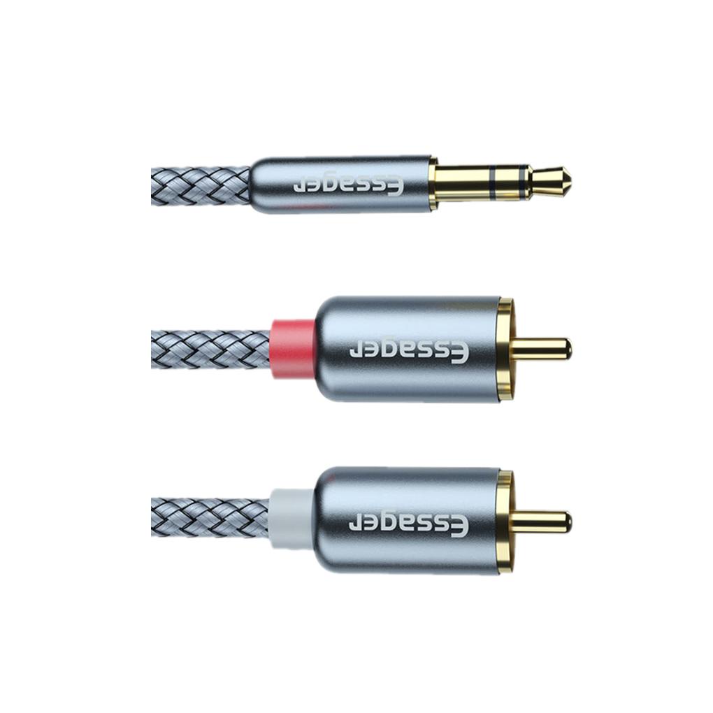 Cáp ChuyểN ĐổI RCA 3 5mm Sang 2 RCA Aux 3 5 mm Sang 2RCA