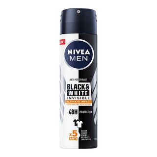 Xịt ngăn mùi nivea men black & white ngăn vệt ố vàng 5in1 150ml