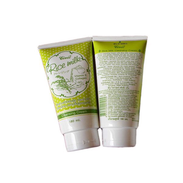Sữa Rửa Mặt Gạo Civic Rice Milk Thái Lan Giúp Trắng Da, Giảm Mụn 180ml Cleansing Cream