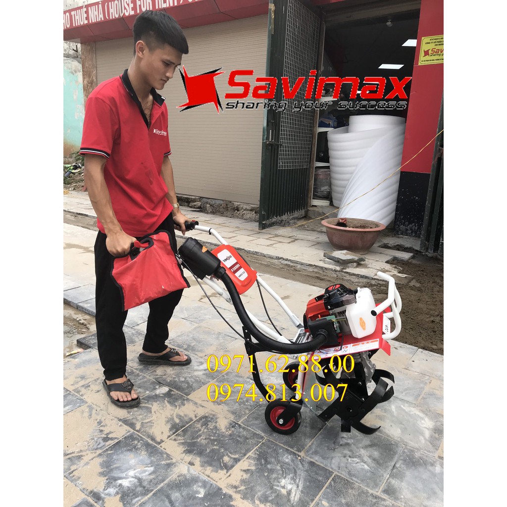 Máy xới đất mini chạy xăng 2 thì cực khỏe YM-680