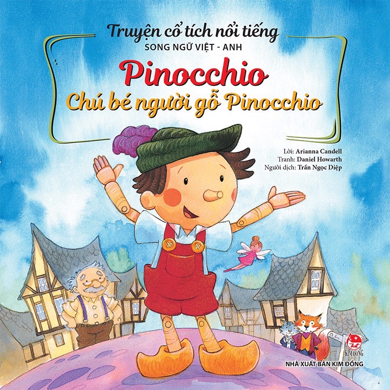 Truyện cổ tích song ngữ -Chú bé người gỗ Pinocchio