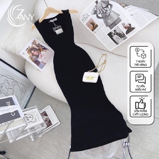 Đầm Body Khoét Lưng Dáng Dài Siêu Tôn Dáng