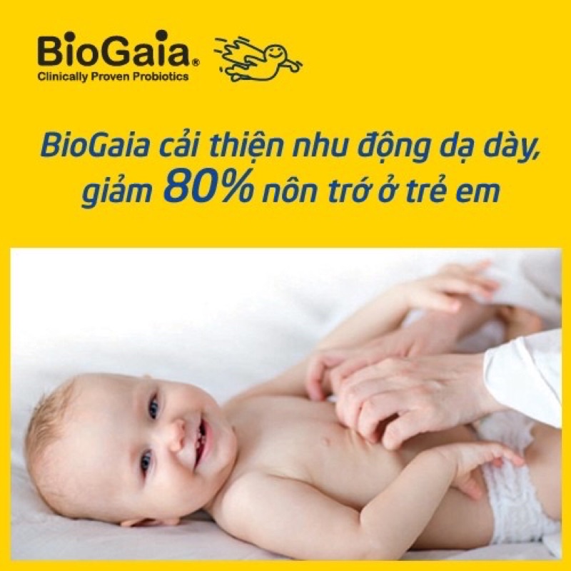 [Date 2023] Men BioGaia Protectis, men tiêu hóa bổ sung, cải thiện hệ vi sinh đường ruột Thụy Điển/Pháp 5ml