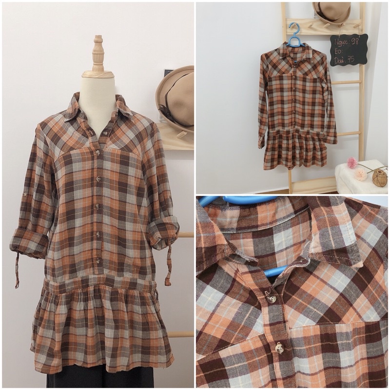 Áo sơ mi hiệu tay dài 2hand