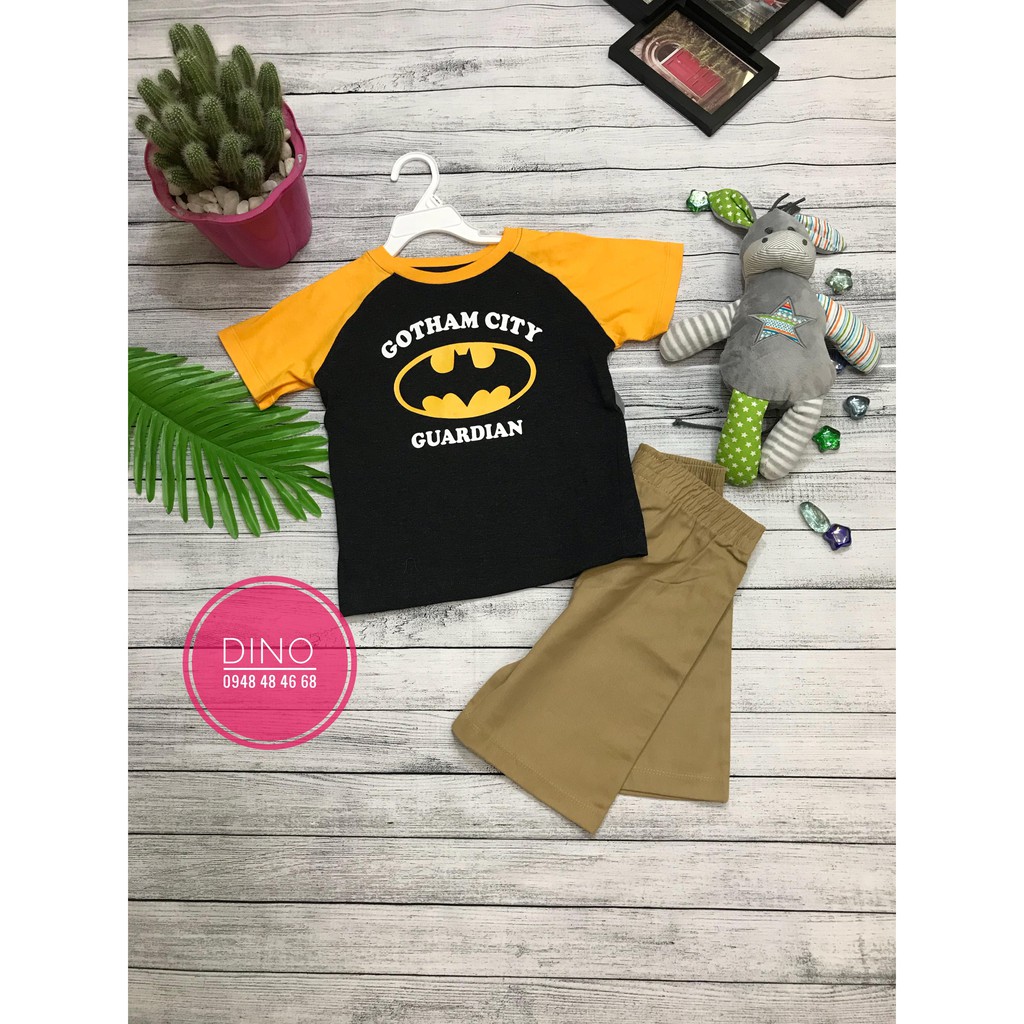 Set quần áo Batman bé trai nhập từ Mĩ