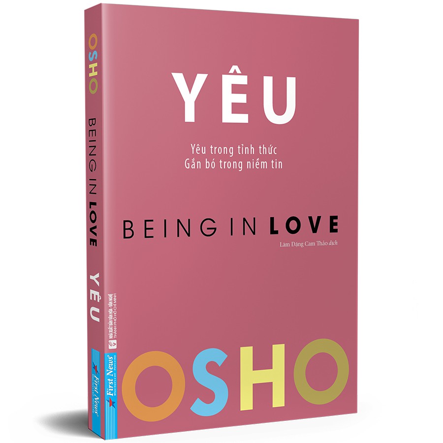 Sách - OSHO - Yêu - Being In Love Tặng Kèm Boomark