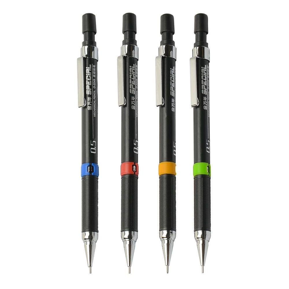 CLEOES Bút Chì Bấm 0.5 / 0.7mm Tiện Lợi Cho Học Sinh