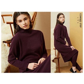 Váy len cashmere Xuất Hàn. Nguyên set váy len + quần len lông cừu # cashmere hàng dư xịn. Mềm mỏng mướt mặc cực thích và