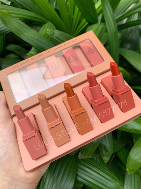 SET SON 3CE MINI MOOD 2 | BigBuy360 - bigbuy360.vn