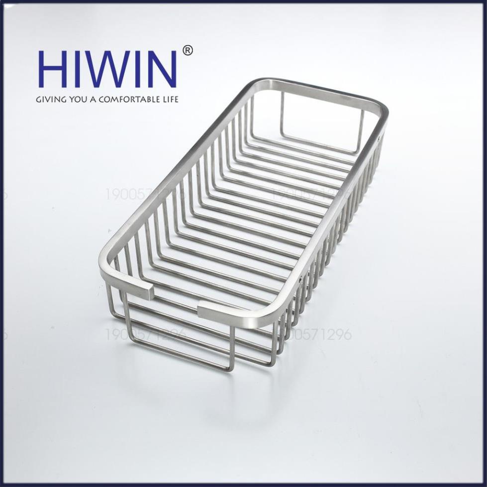 Kệ giỏ inox nhà tắm Inox 304 chống gỉ kích thước 265x125x88mm HIWIN Y-206