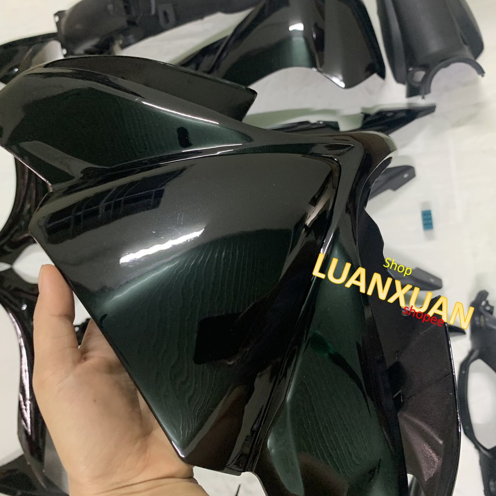 Dàn áo xe JUPITER MX  màu ĐEN -JUPITER GRAVITA ,nhựa nguyên sinh ABS loại 1