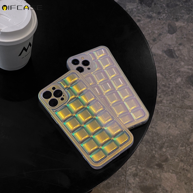 Ốp Điện Thoại Mềm Trong Suốt Chống Sốc Lấp Lánh Đơn Giản Cho iPhone 13 12 11 Pro Max XS Max XR X