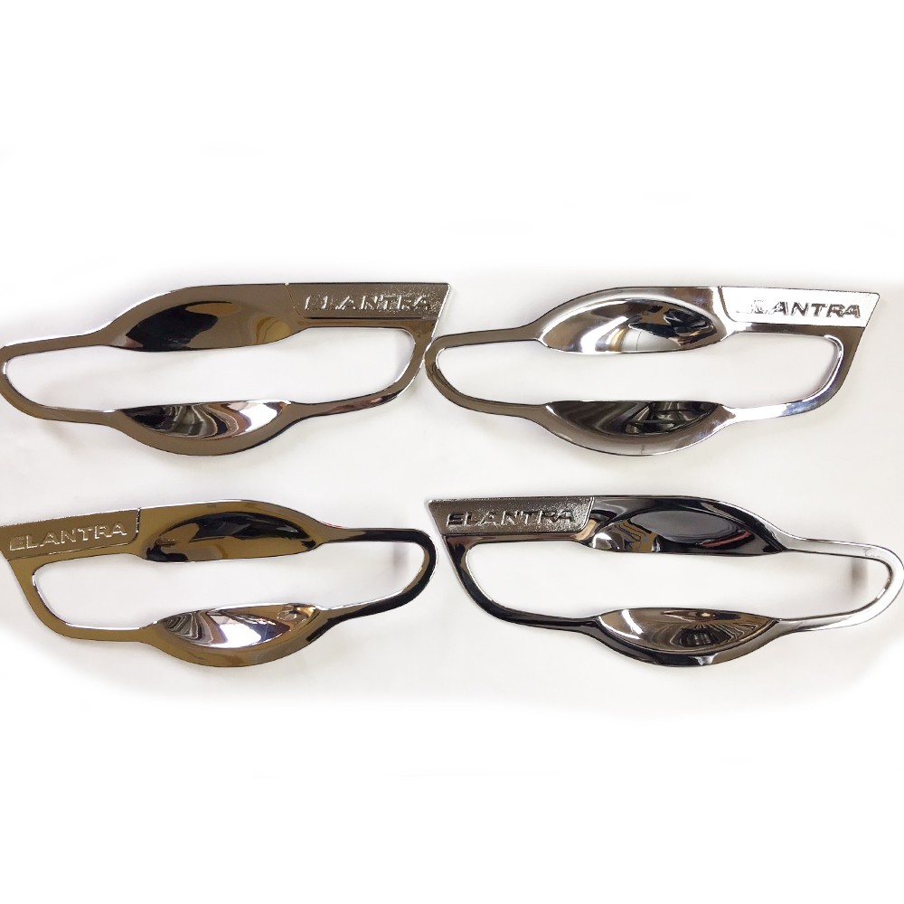 Ốp Hõm Cửa Xe Hyundai Elantra 2016-2019 mạ crom cao cấp