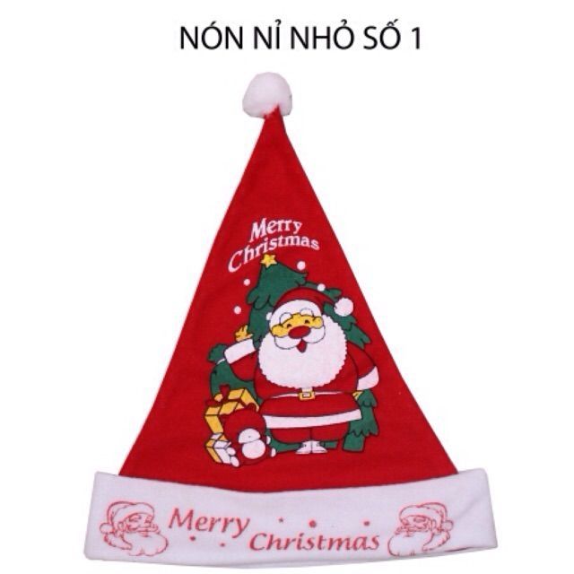 Nón Noel Đủ size cho giáng sinh