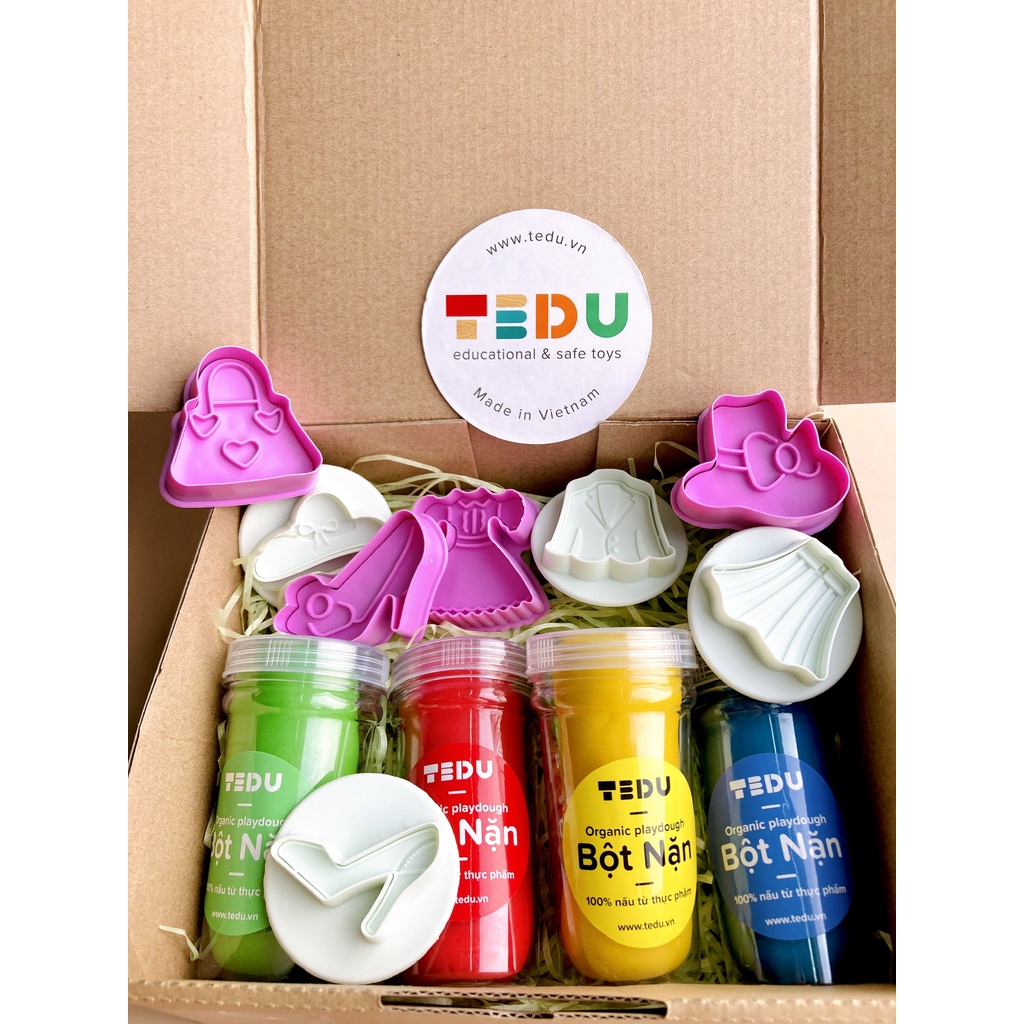 Combo bột nặn đất nặn Tedu quà tặng 199-06