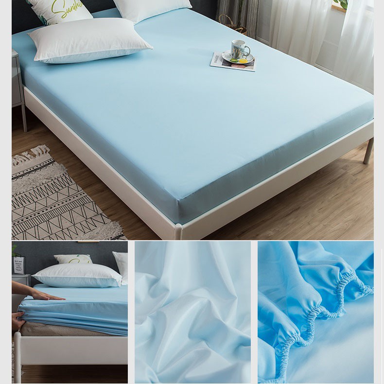 Ga chống thấm 1.8mx2m, 1.6mx2m, 2mx2m trải giường cao cấp không thấm nước đa dụng bảo vệ đệm