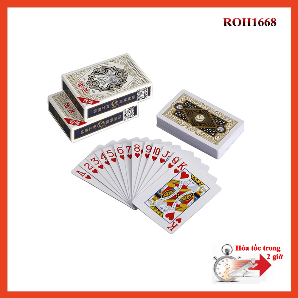 Bộ Bài Tây , bài giấy 52 lá chơi tiến lên, bài cào BN 33