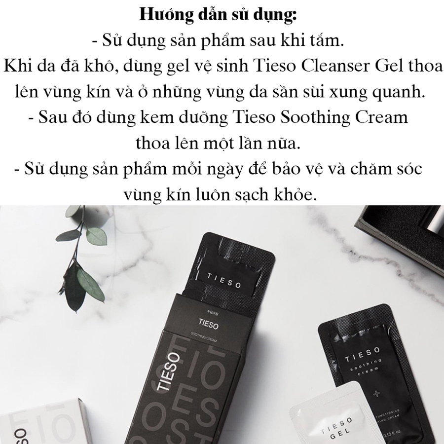 Kem Dưỡng Da Vùng Kín Nam TIESO Soothing Cream 70ml - K2V Shop