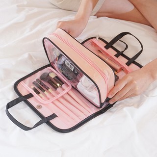 Túi Đựng Mỹ Phẩm Bằng Nhựa Pvc Chống Thấm Nước Tiện Dụng