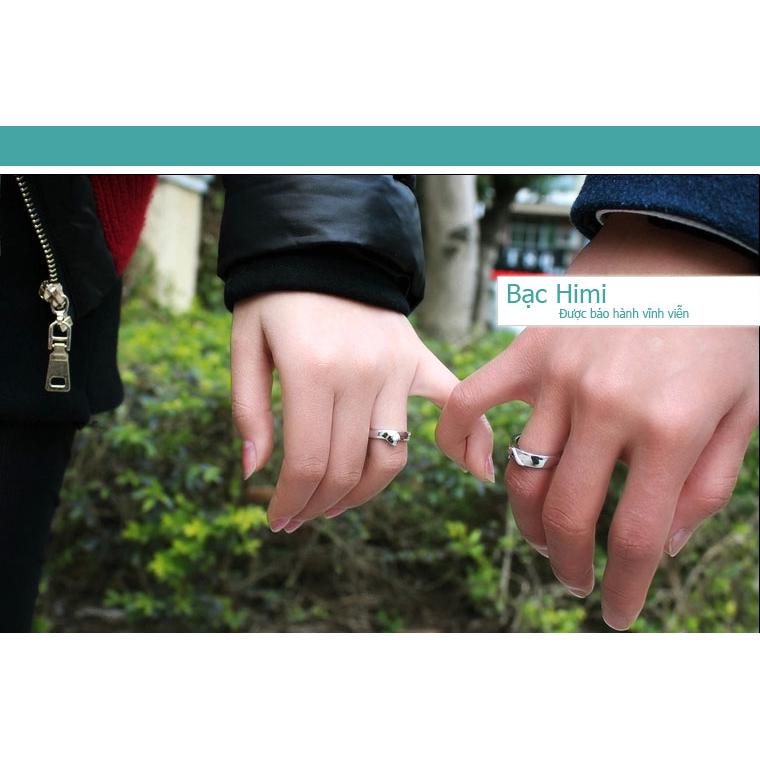 Nhẫn đôi Bạc Hiểu Minh NC167