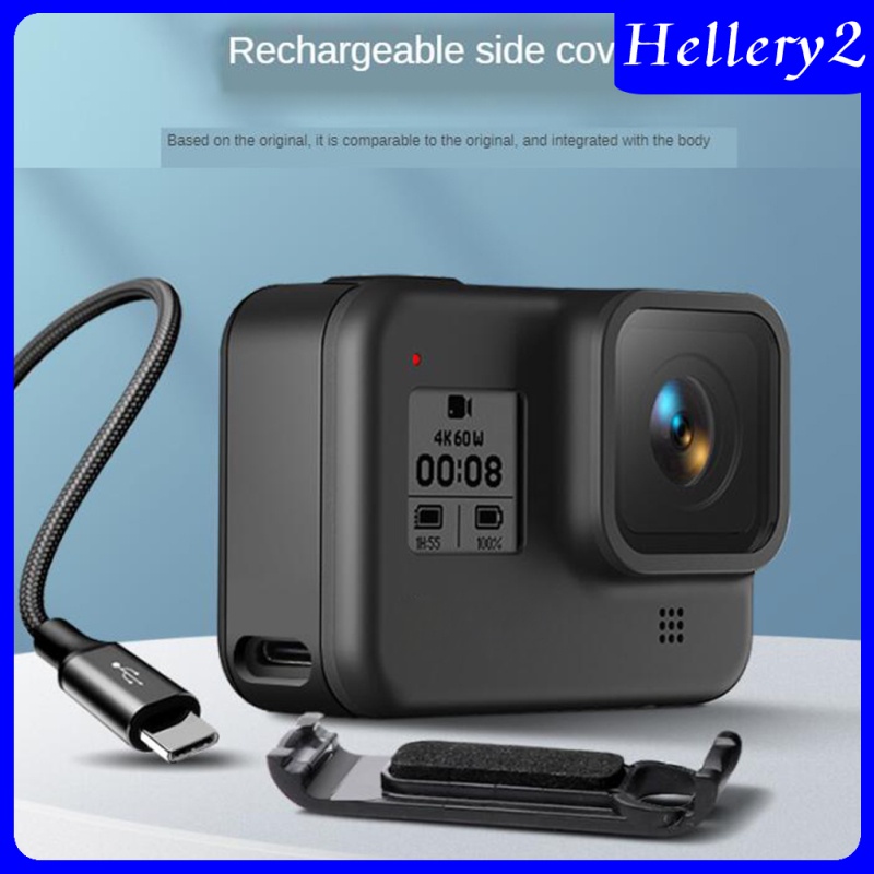 [HELLERY2] Replacement Battery Lid Door Cover Protector for GoPro Hero 8 Camera