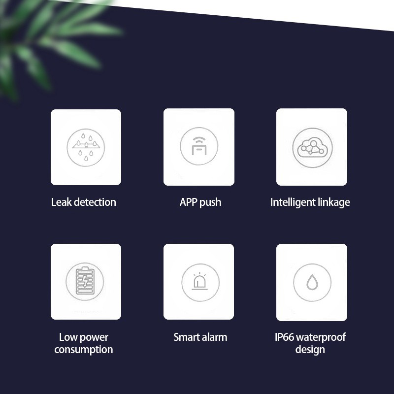 Máy cảm biến báo hiệu phát hiện rò rỉ nước bể cá kết nối ứng dụng giám sát từ xa