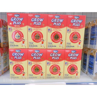 Sữa bột pha sẵn Dielac Grow Plus có tổ yến 110ml - Lốc 4 hộp x 110ml