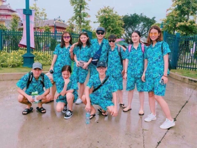 Áo sơ mi hoa quả siêu hót