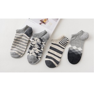 [Caramella] [1 hộp/4 đôi] Bộ sưu tập vớ nam thể thao năng động
